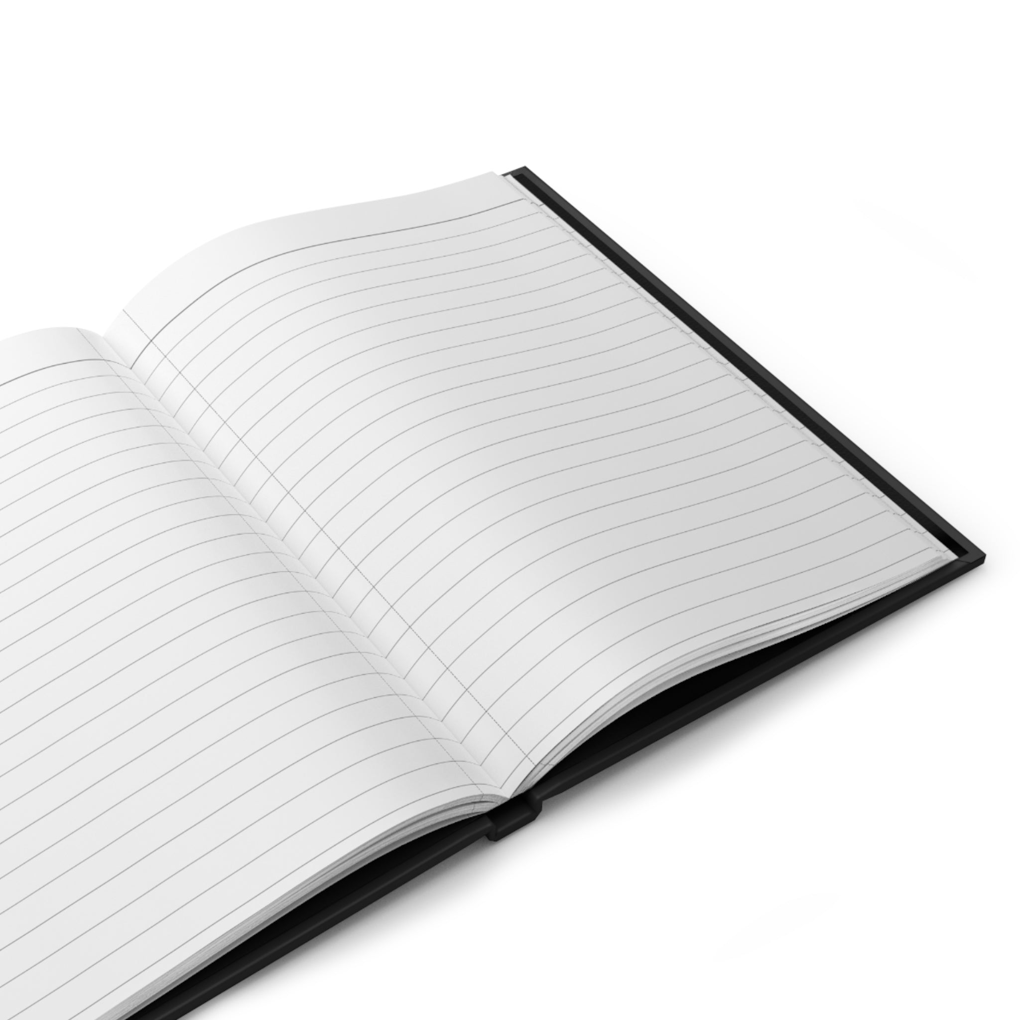black hardcover journal