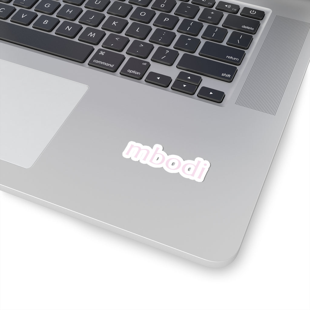 light pink mbodi stickers