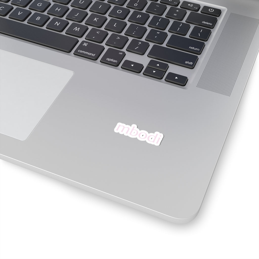 light pink mbodi stickers