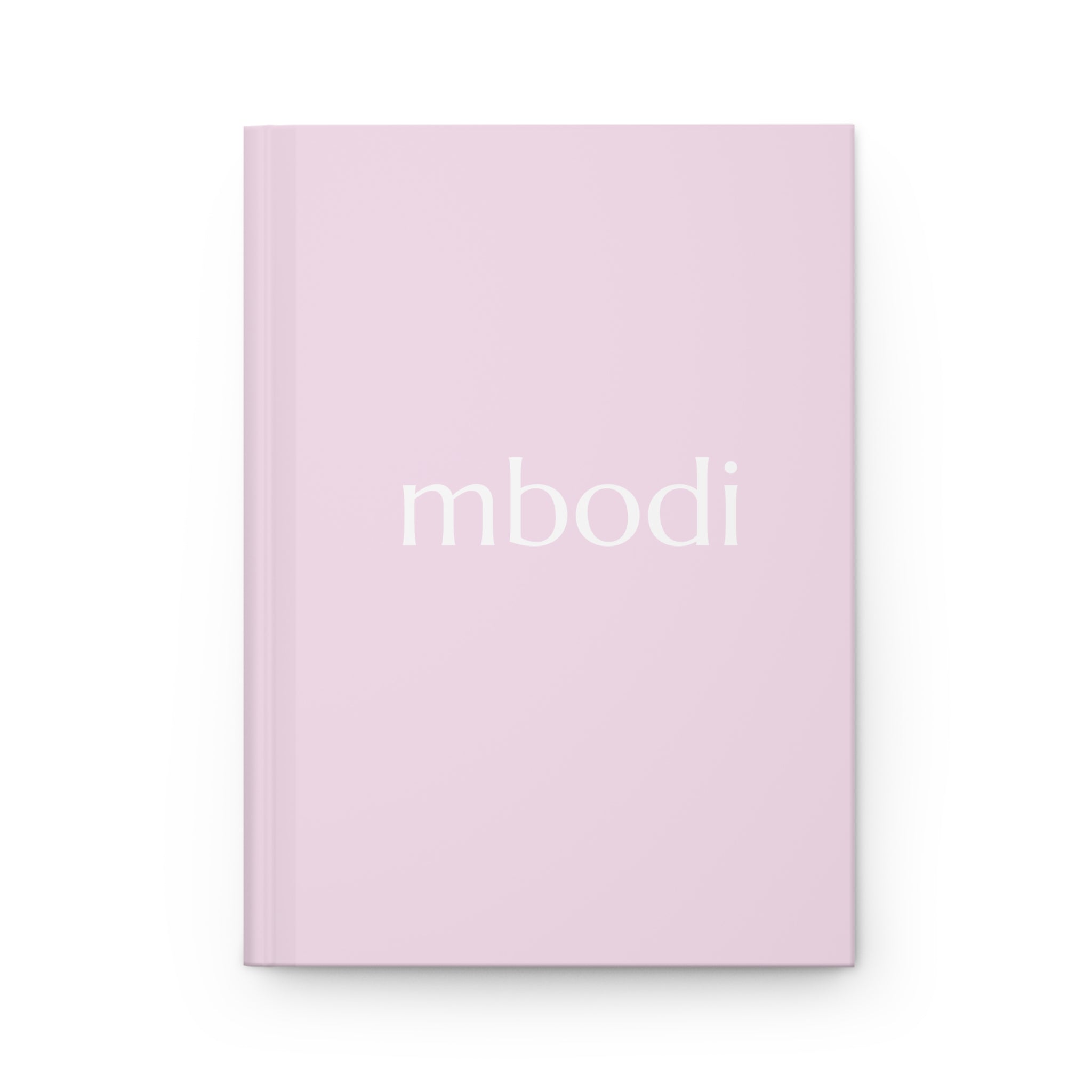 light pink hardcover journal