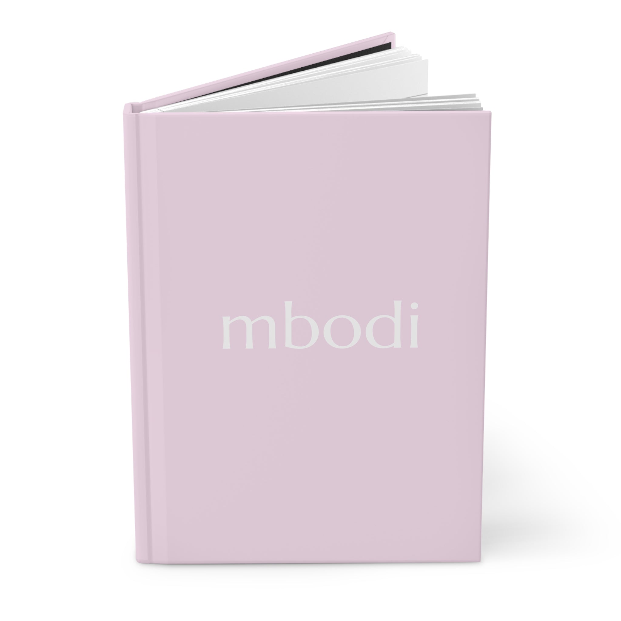light pink hardcover journal