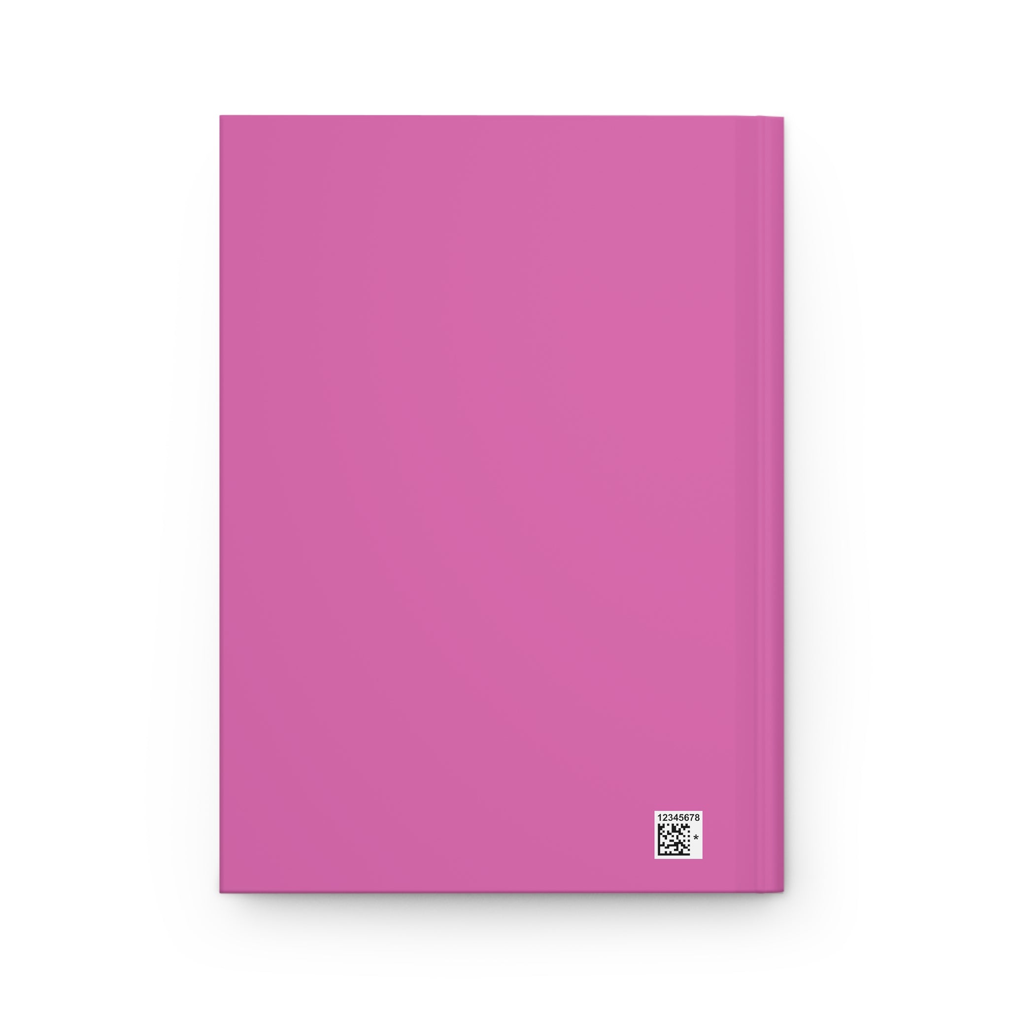 hot pink hardcover journal