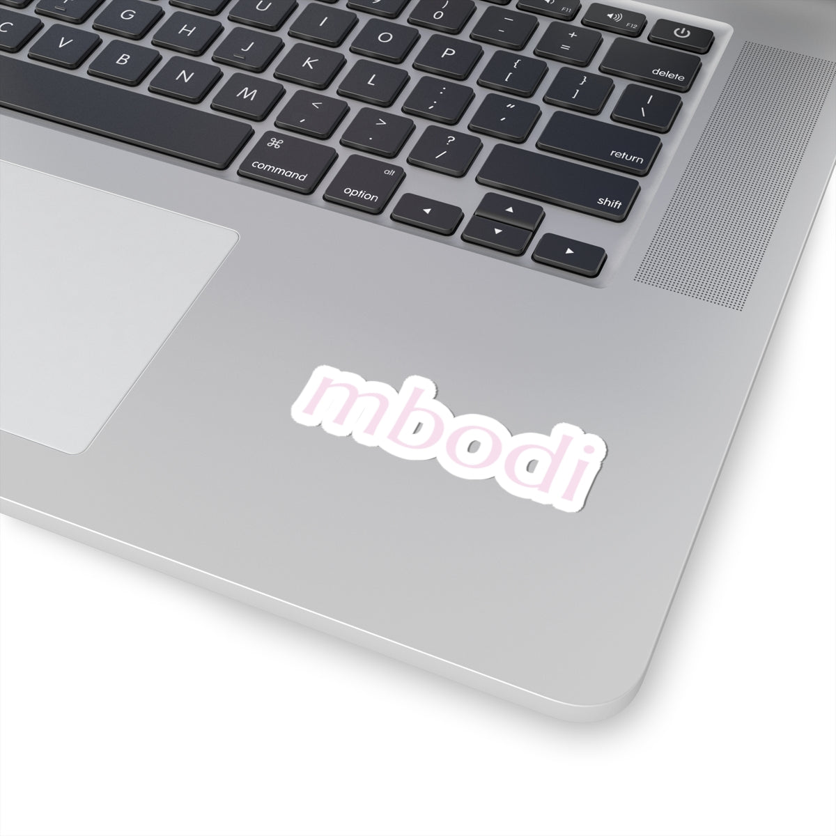 light pink mbodi stickers