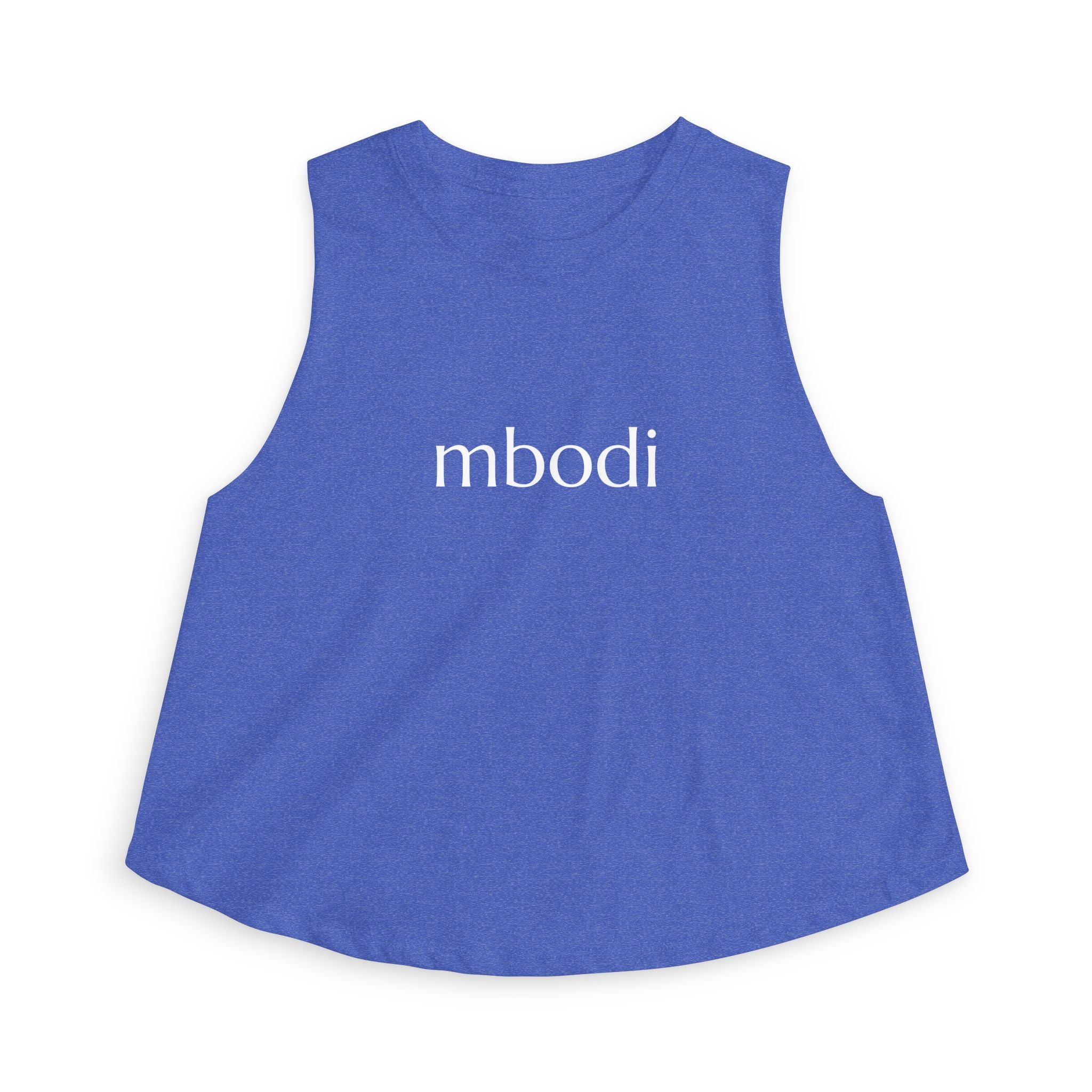 women's crop top - white text
