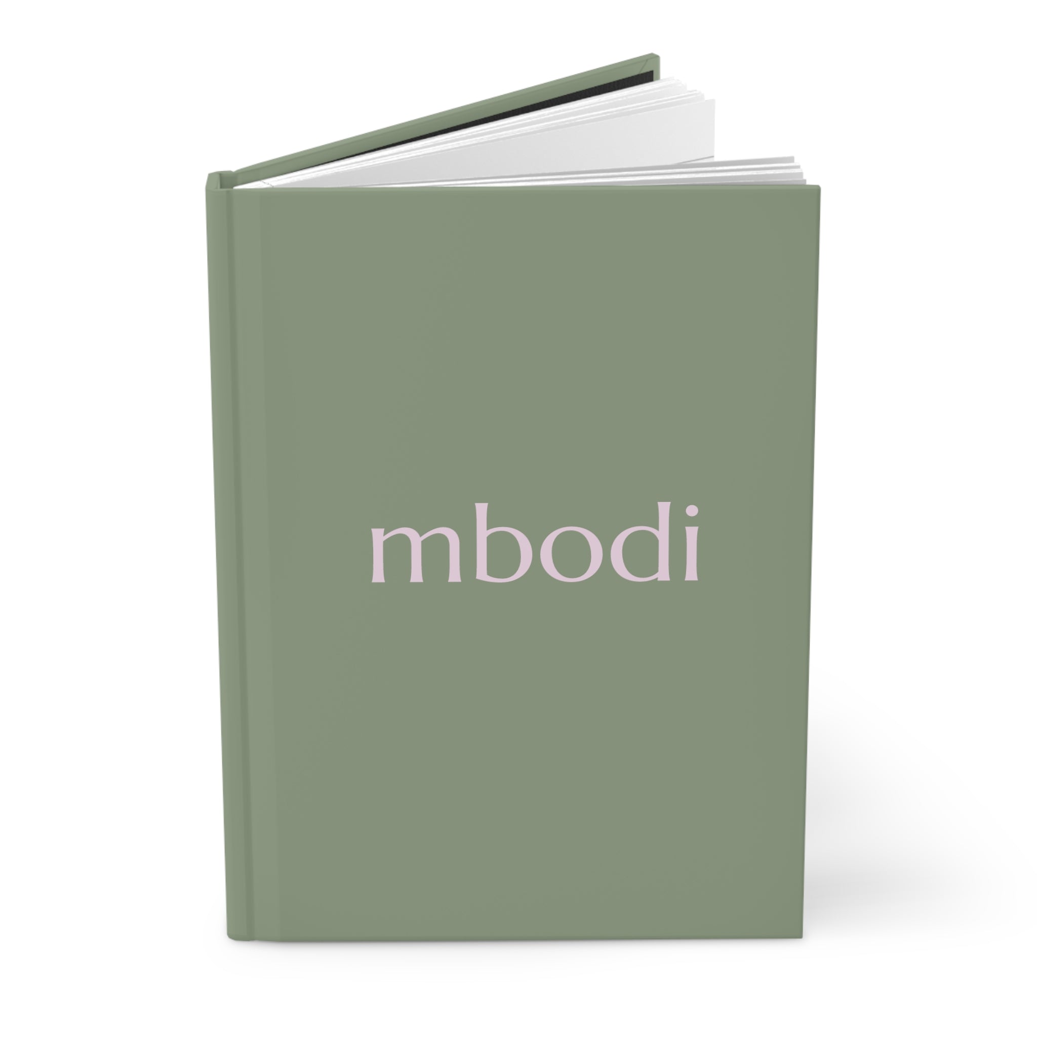 pink & green hardcover journal