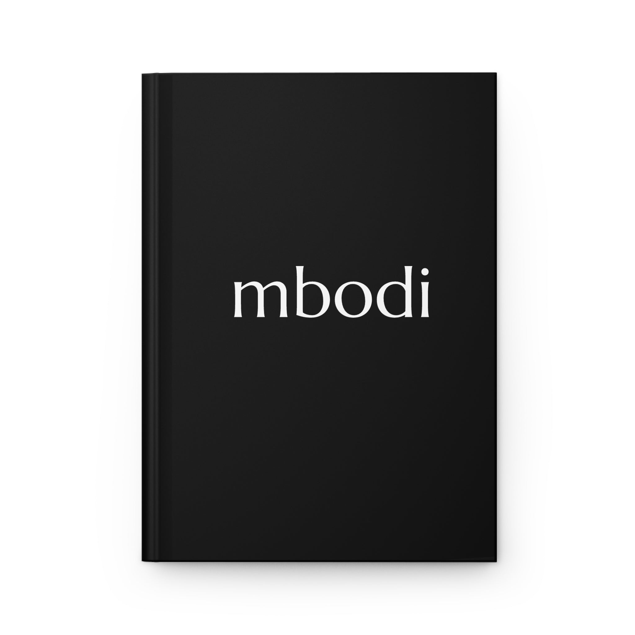 black hardcover journal