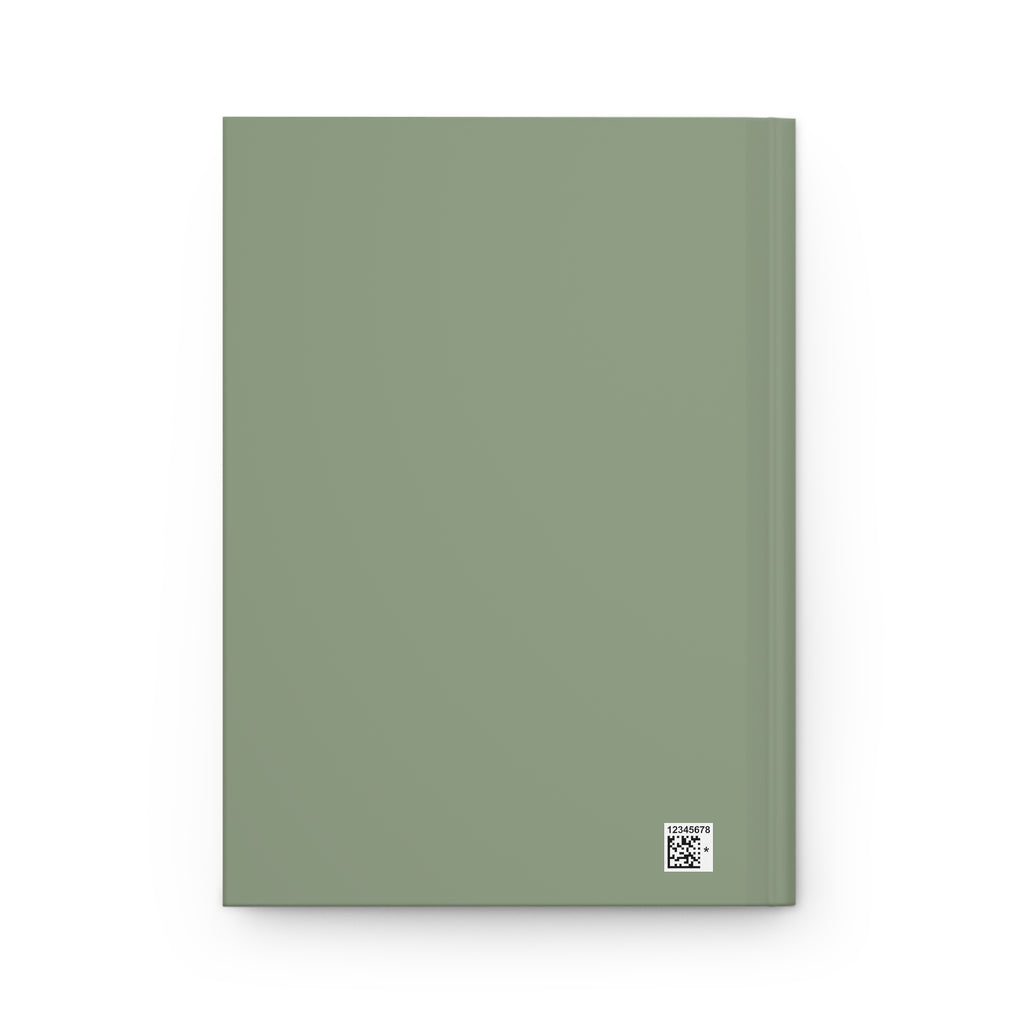 pink & green hardcover journal