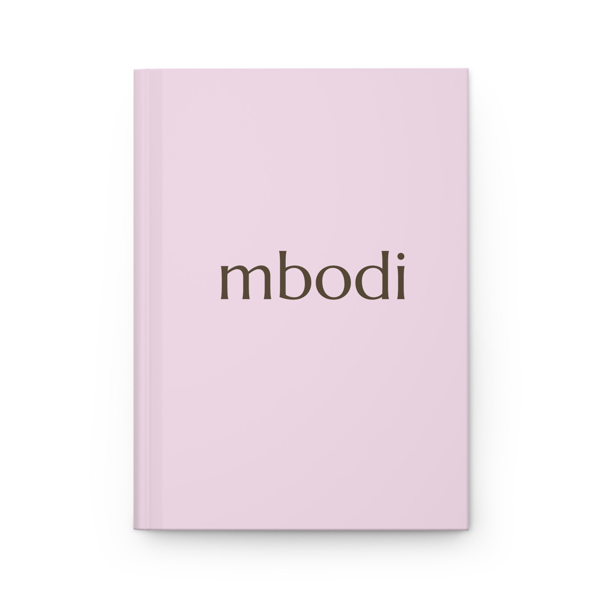 pink & brown hardcover journal