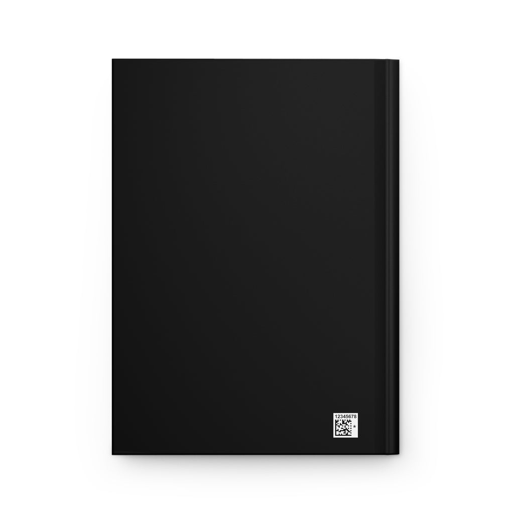 black hardcover journal