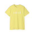 100% cotton unisex tee - white text